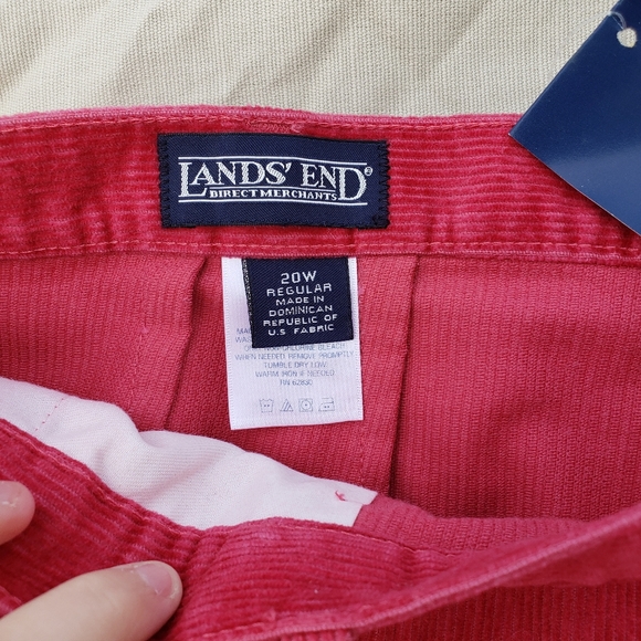 Lands End Corduroy Pants - Picture 2 of 4